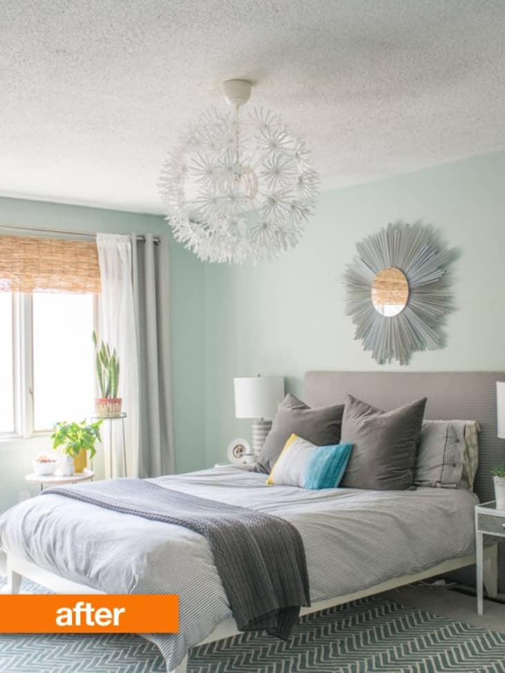 Before & After An Empty Master Bedroom Gets a Stylish New Look