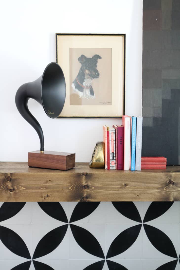 How to Build a Long Wood Floating Shelf Apartment Therapy