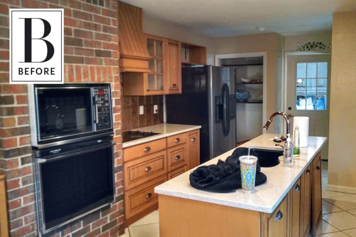 Before & After: Affordable Makeover of an Outdated 80's Kitchen ...