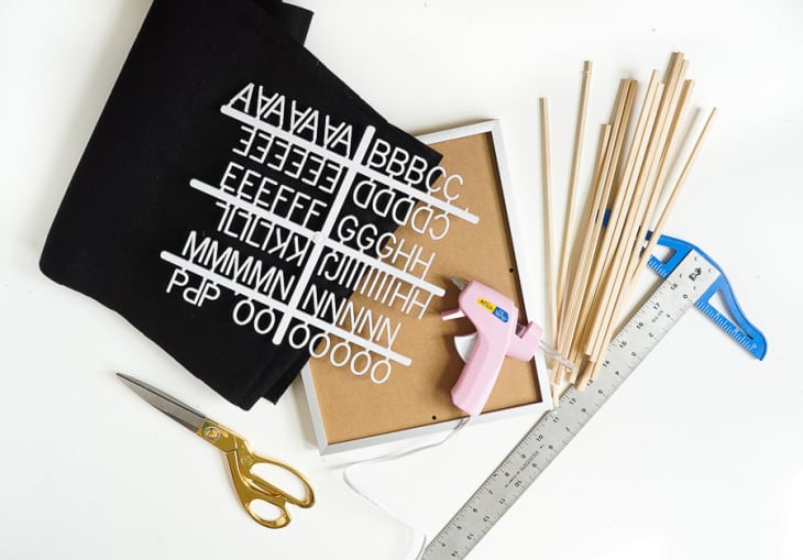 How to Make a DIY Vintage Style Felt Message Board | Apartment Therapy