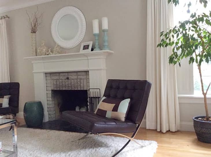 Susan’s Soft & Pretty Shared Space Apartment Therapy