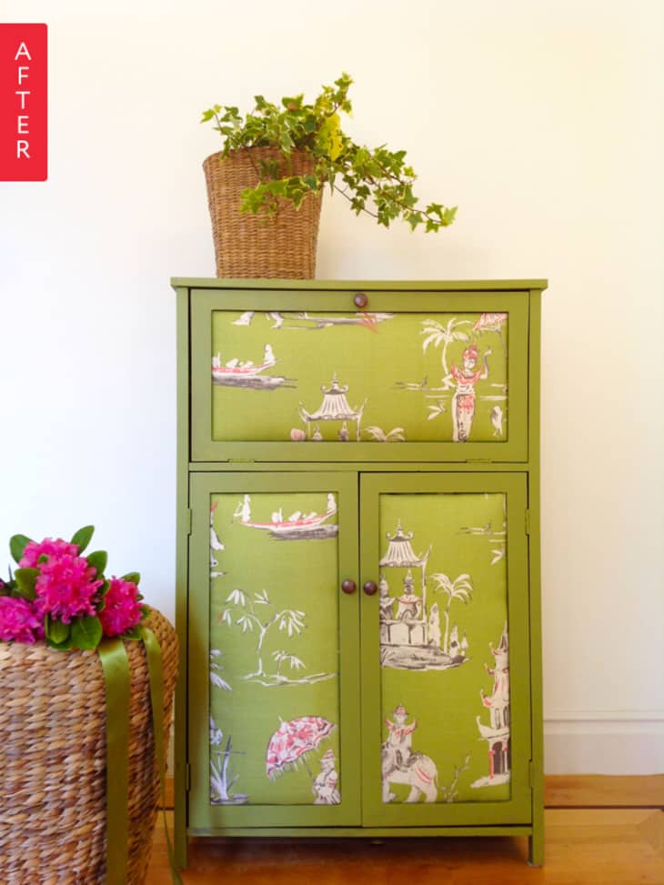 Before & After Free Gets Pretty Paneling Apartment Therapy