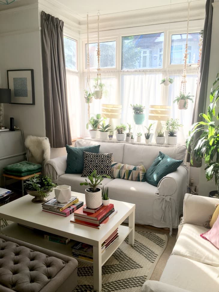 A Warm & Funky Garden Flat | Apartment Therapy