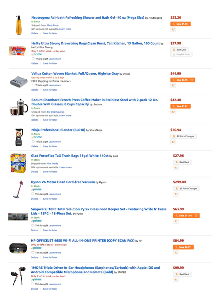 Amazon Costco Cheaper Price Comparison Apartment Therapy