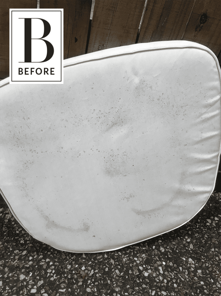 Before & After: An Old Chair Gets a Chic New Seat & Whole New Vibe ...