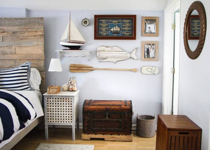 Before & After: A Rustic Nautical Bedroom Makeover | Apartment Therapy