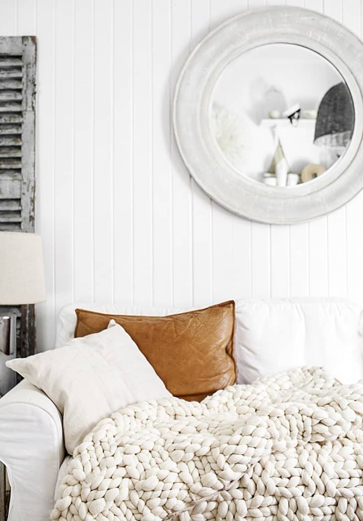 How To DIY Chunky Wool Blankets Apartment Therapy