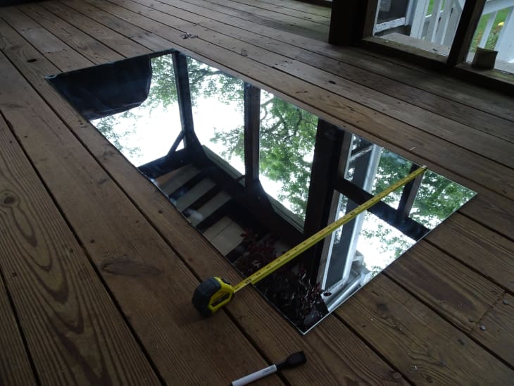 How to Make a Mirror Frame for a FloorLength Mirror Apartment Therapy