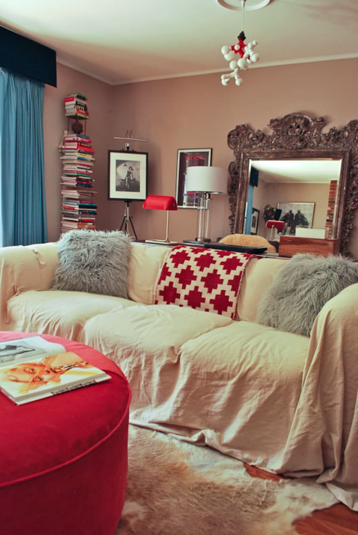 What To Do With That Small, Awkward Gap Behind the Sofa Apartment Therapy