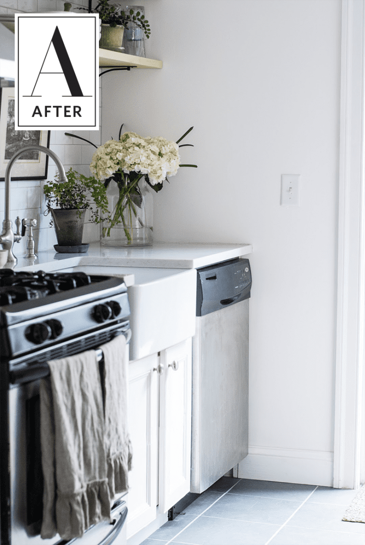 Before & After A Cost Effective and Stylish Kitchen Reno Apartment
