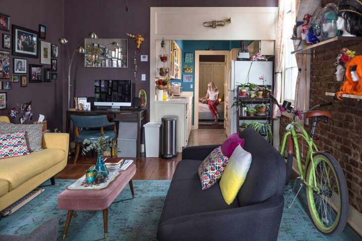 How to Lay Out a Narrow, Railroad-Style Apartment | Apartment Therapy