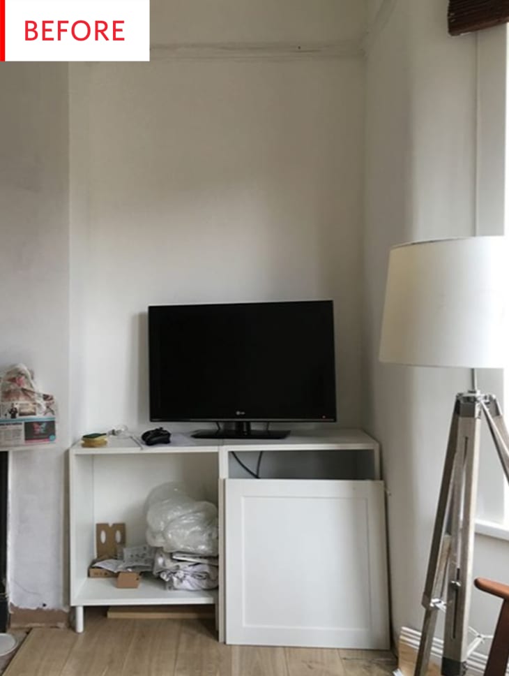 IKEA Storage Hack Living Room Before After Photos Apartment Therapy