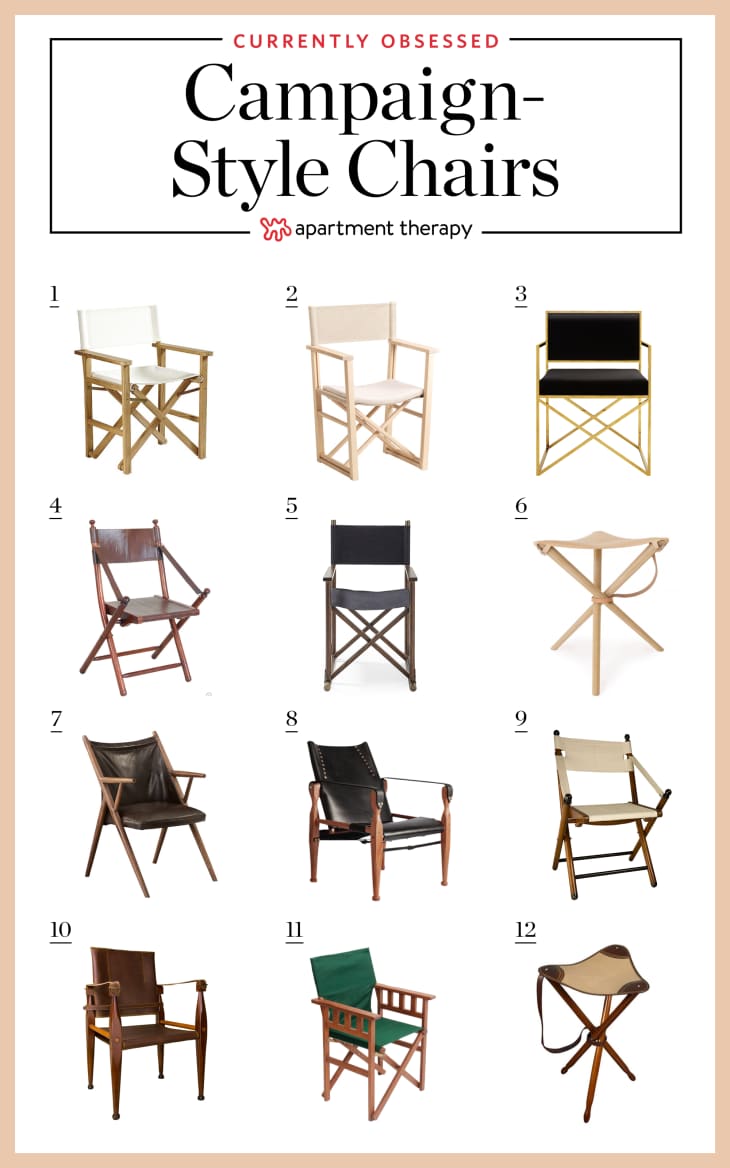 Campaign Chairs Where to Get Them & Why We Love Them Apartment Therapy