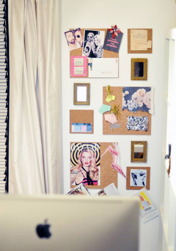 Maegan’s Unabashedly Feminine Home Office | Apartment Therapy