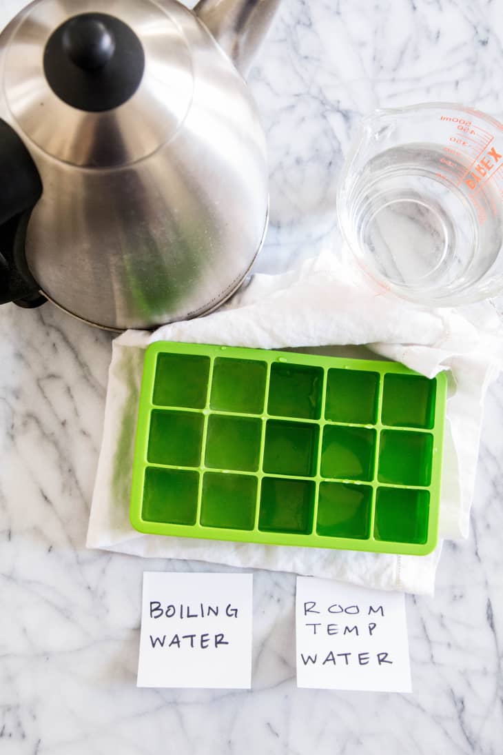 Can You Really Make CrystalClear Ice Cubes With Boiling Water? The