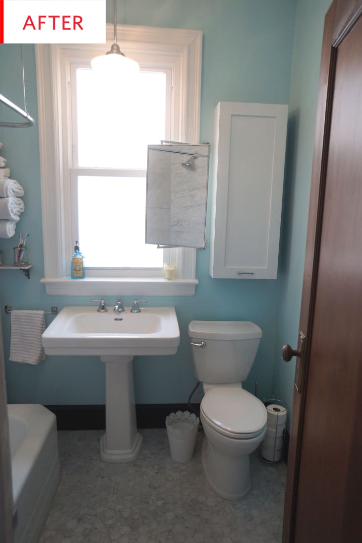 View of Mold Removal - Bathroom Remodel Before After | Apartment Therapy