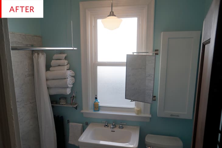 Mold Removal - Bathroom Remodel Before After | Apartment Therapy