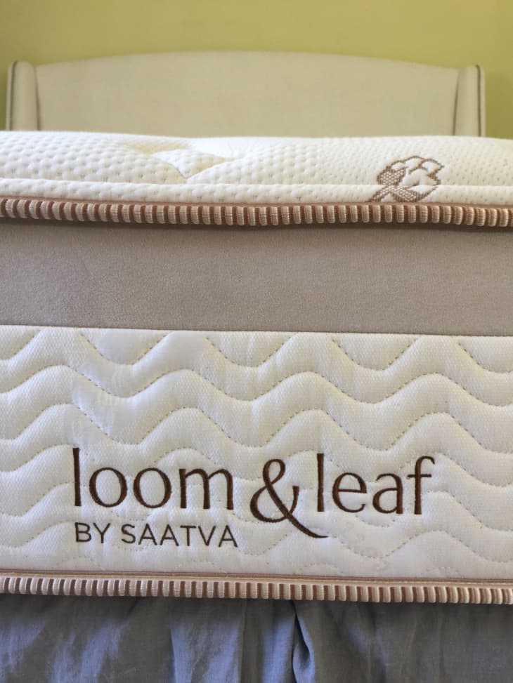 Review of Saatva's Loom & Leaf Memory Foam Mattress Apartment Therapy