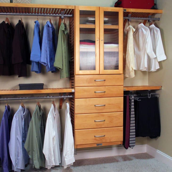 The Best Closet Systems To Organize Your Wardrobe Apartment Therapy