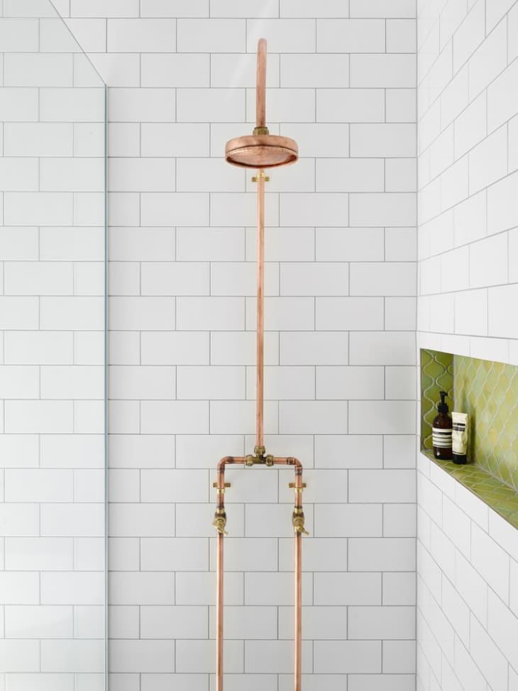 Look We Love Copper in the Bathroom Apartment Therapy
