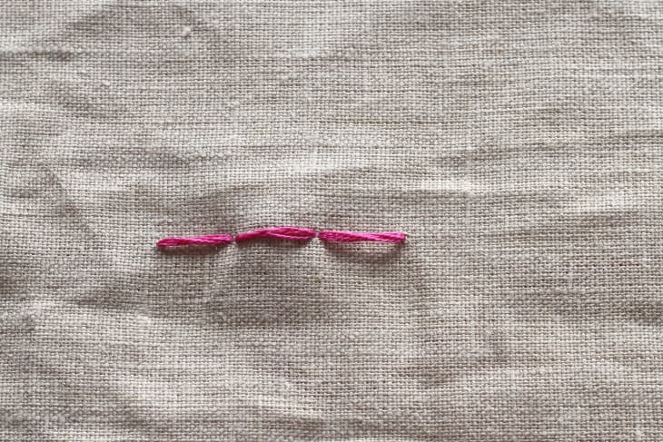 How to Sew Basic Stitches: 6 Stitch Photo Tutorials | Apartment Therapy