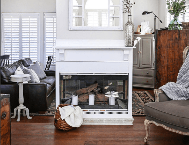 15 Fireplace Facade Ideas (to Diy A Fake Fireplace) 