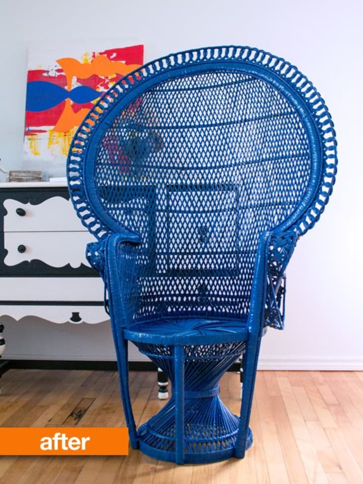 Peacock blue chair new arrivals