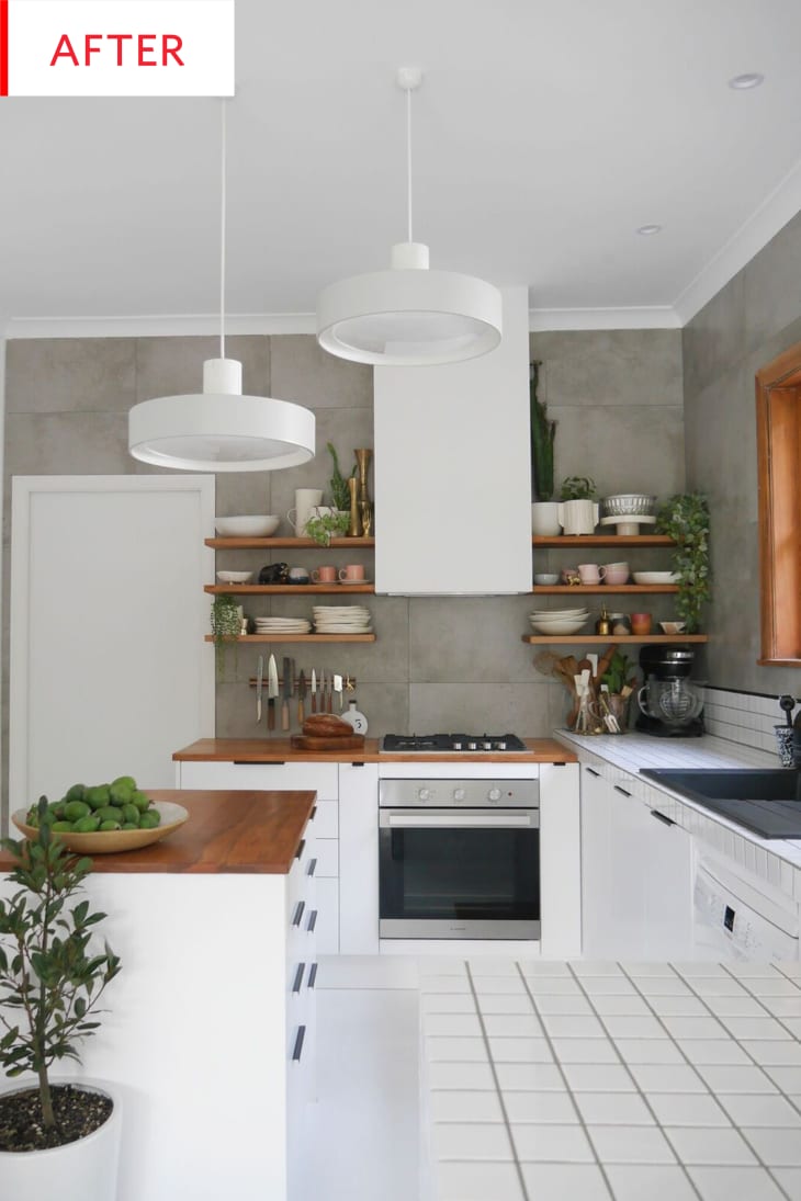 Kiwi Kitchen Renovation Before and After Photos Apartment Therapy