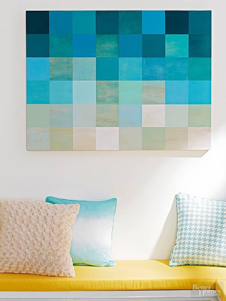 Create Your Own Art With These Abstract Art DIYs | Apartment Therapy