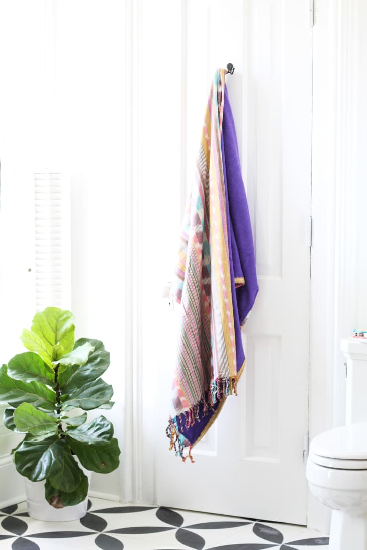 DIY Woven Fabric Beach Blanket, Towel + Wrap Apartment Therapy