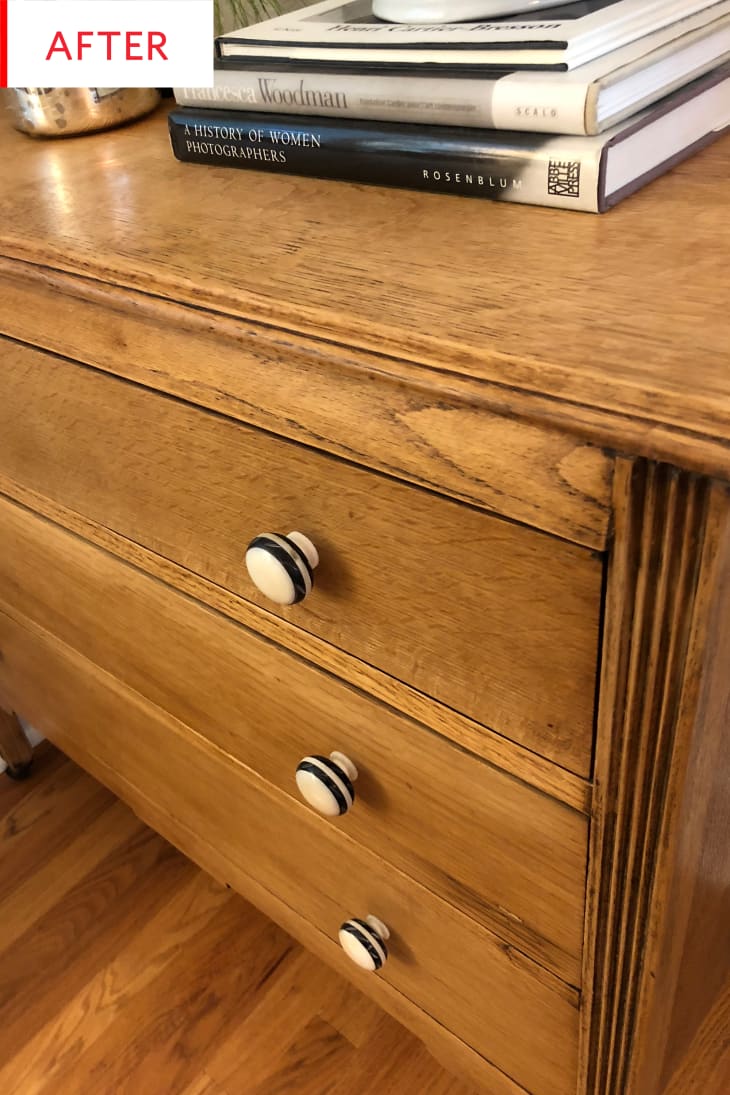 Wood Dresser New Wax Finish Before and After Photos Apartment Therapy