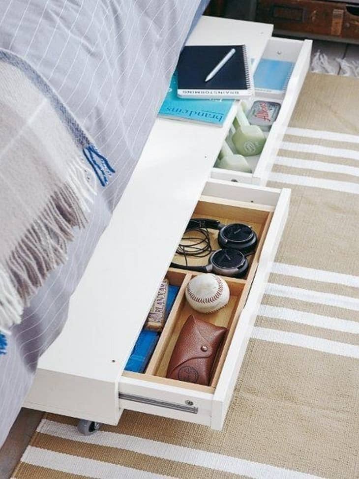 Top 11 Things To Store Under Your Bed Apartment Therapy