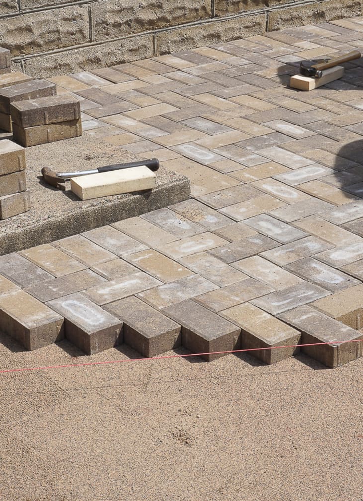 DIY Tips The Best Way to Lay a Brick Paver Patio Apartment Therapy