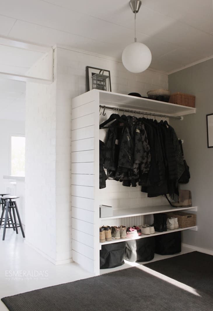 Entryways Without Closets DIY Storage Projects Ideas