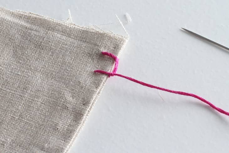 How to Sew Basic Stitches: 6 Stitch Photo Tutorials | Apartment