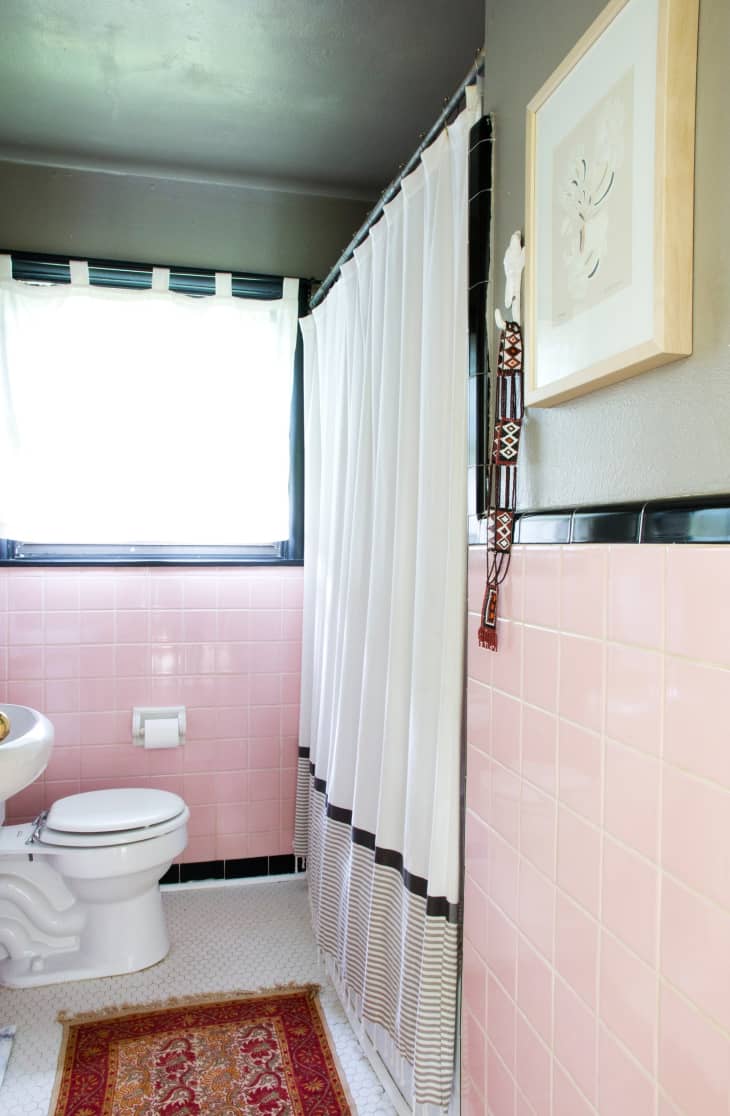 Ideas for Decorating a Dated, Tiled Bathroom Apartment Therapy