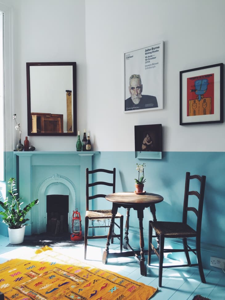 Painting Ideas - Half Wall Decorating Trend | Apartment Therapy