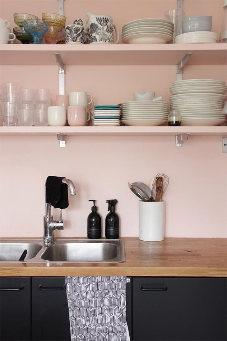 The New Pink Kitchen is Not What You’d Expect | Apartment Therapy