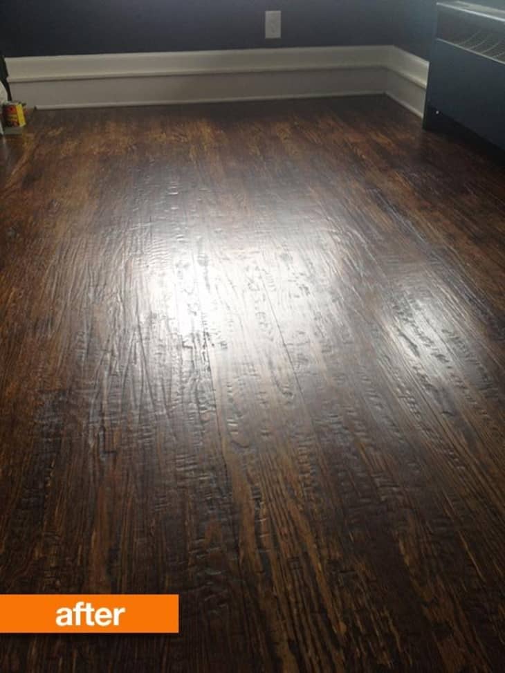 Before & After Hardwood Floors Reach a New Plane Apartment Therapy