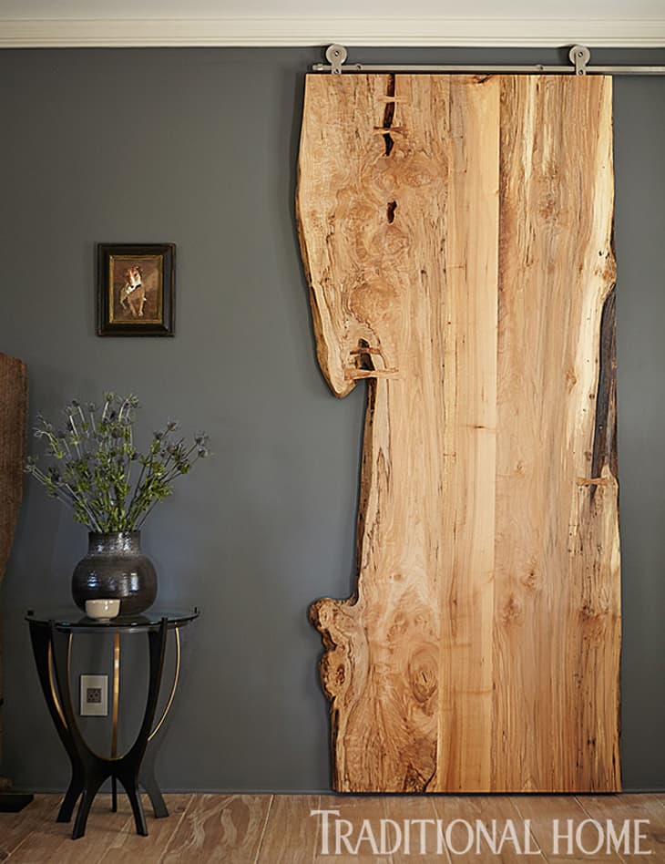 LiveEdge and Raw Wood Decorating Ideas Apartment Therapy