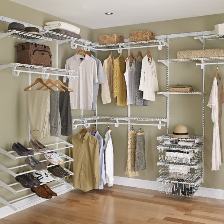 The Best Closet Systems To Organize Your Wardrobe Apartment Therapy