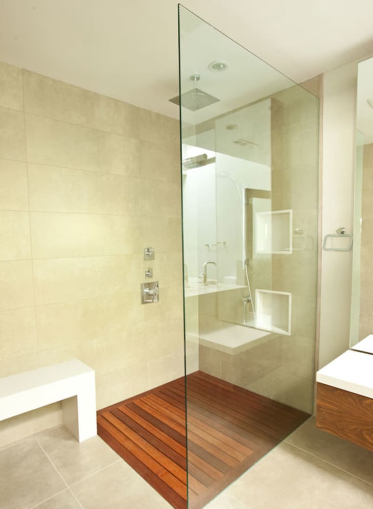 Before & After Contemporary Bathroom Remodel Apartment Therapy
