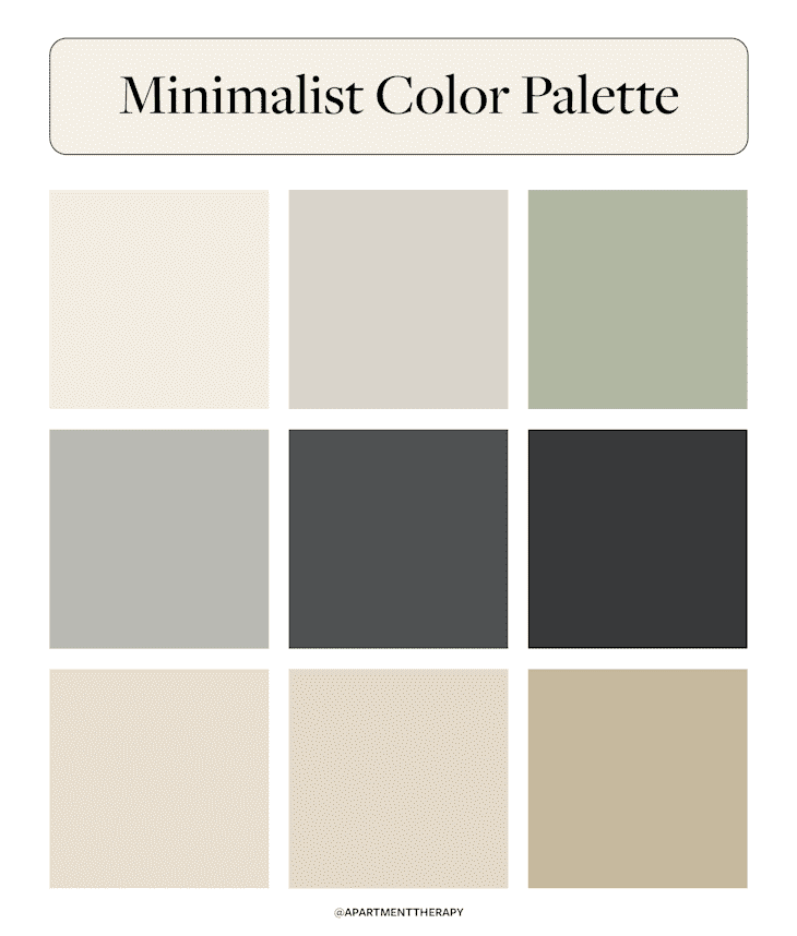 How to Pull Off a Minimalist Color Palette, According to Pros ... - Minimalist Color Palette