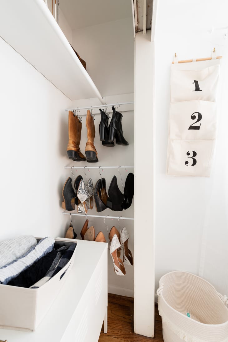 This Genius 31 Shoe Storage Hack Takes Advantage of An Unused Spot in