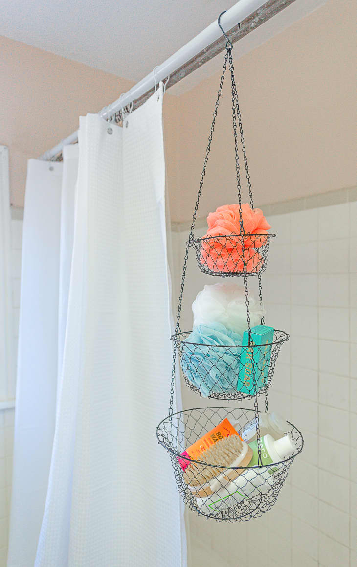 9 Bathroom Shower Storage and Organization Ideas Under 25 Apartment