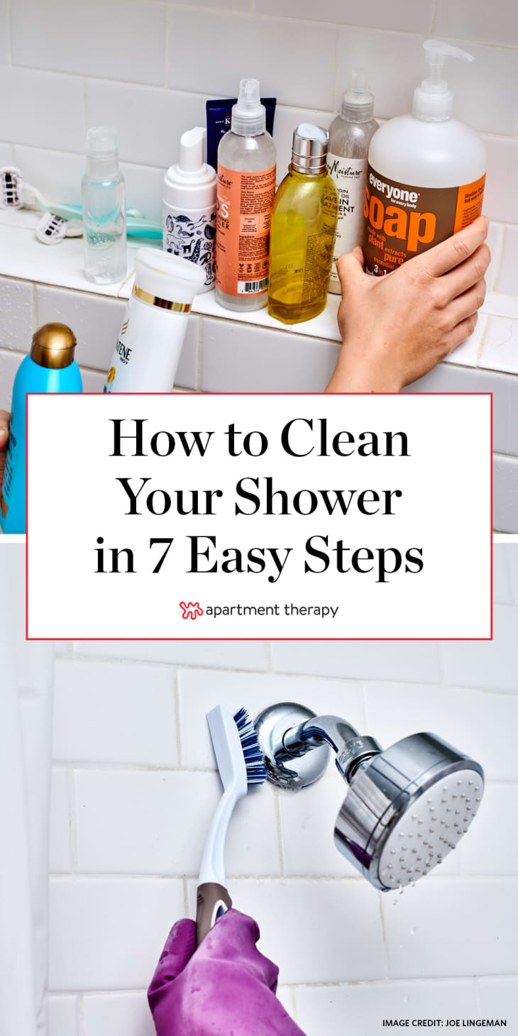 How to Clean a Shower, Step by Step with Pictures Apartment Therapy