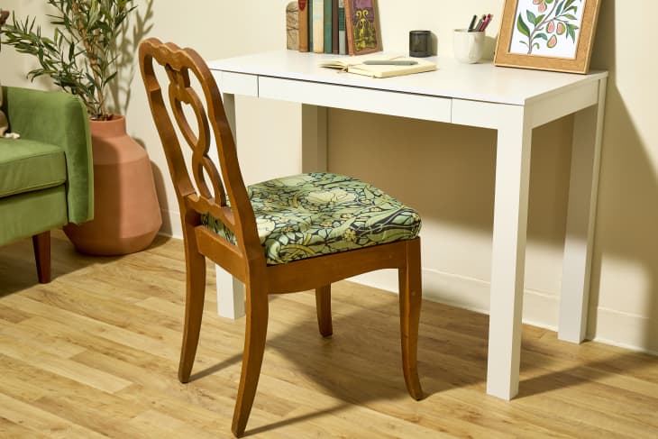 How to Reupholster a Chair for Total Beginners with Photos Apartment Therapy