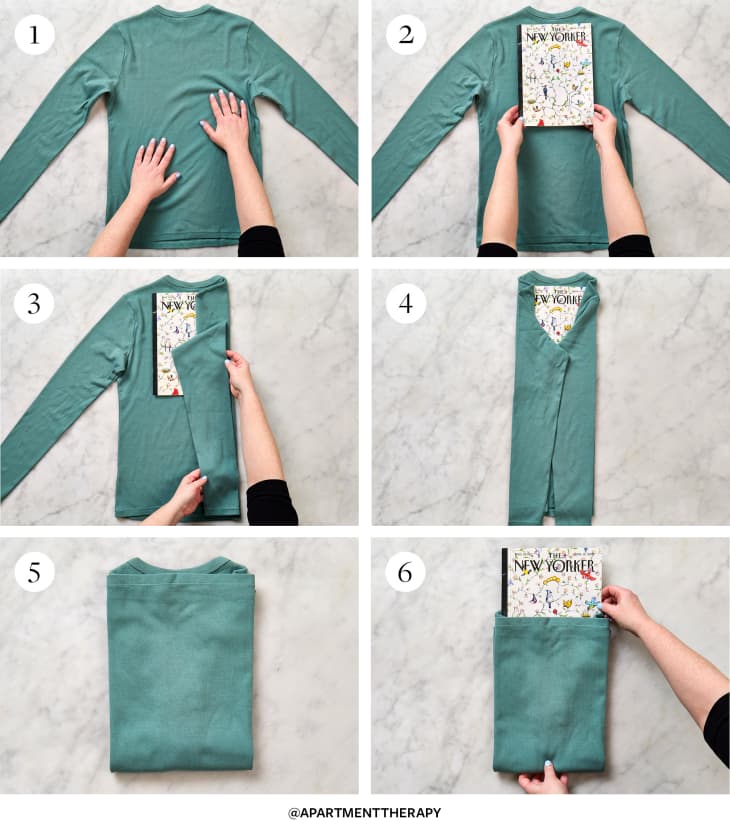 How to Fold a Shirt in 6 Different Ways Apartment Therapy