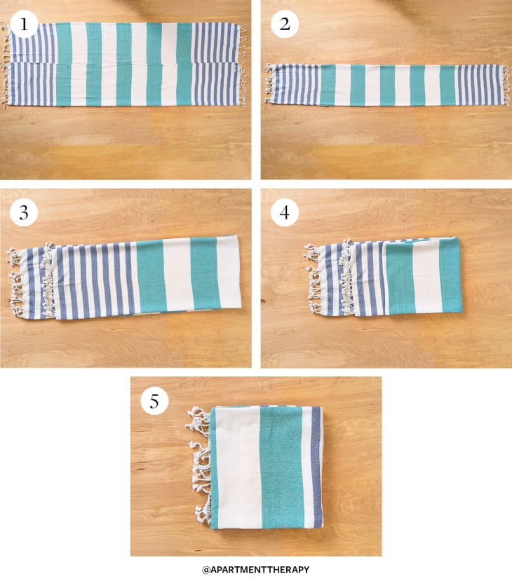 How to Fold Towels in 5 Different Ways Apartment Therapy