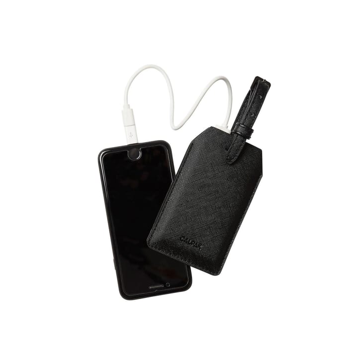 Calpak power luggage tag store